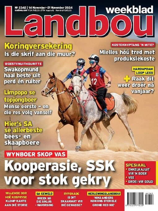 Title details for Landbouweekblad by Media 24 Ltd - Available